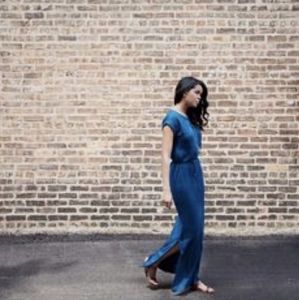 Lou & Grey 100% Linen Maxi Dress